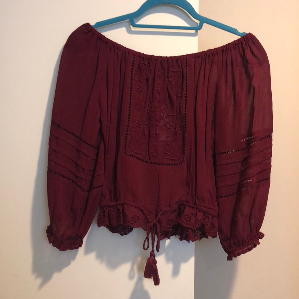 Off the shoulder top